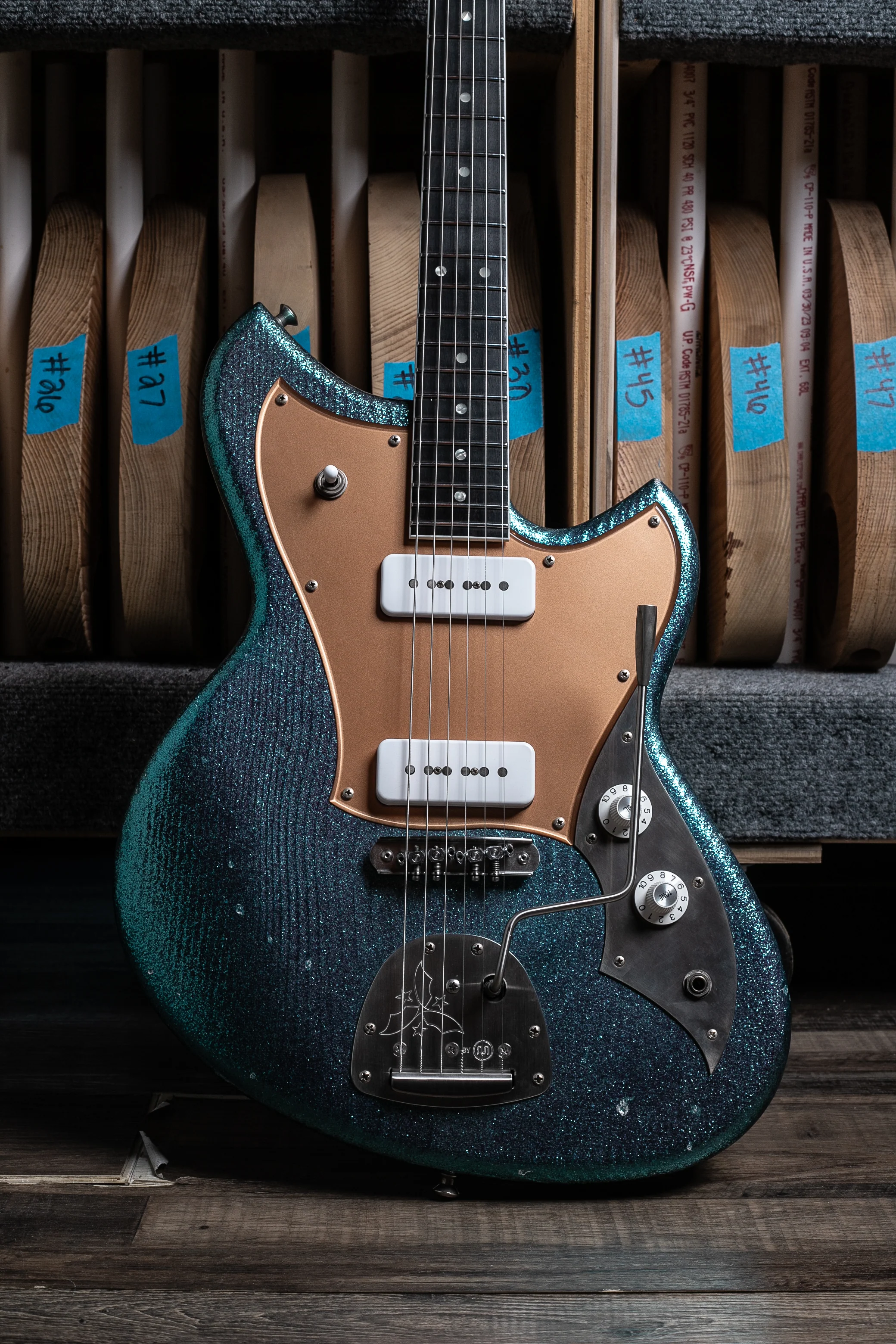 Novo Serus J in Lake Placid Blue Sparkle