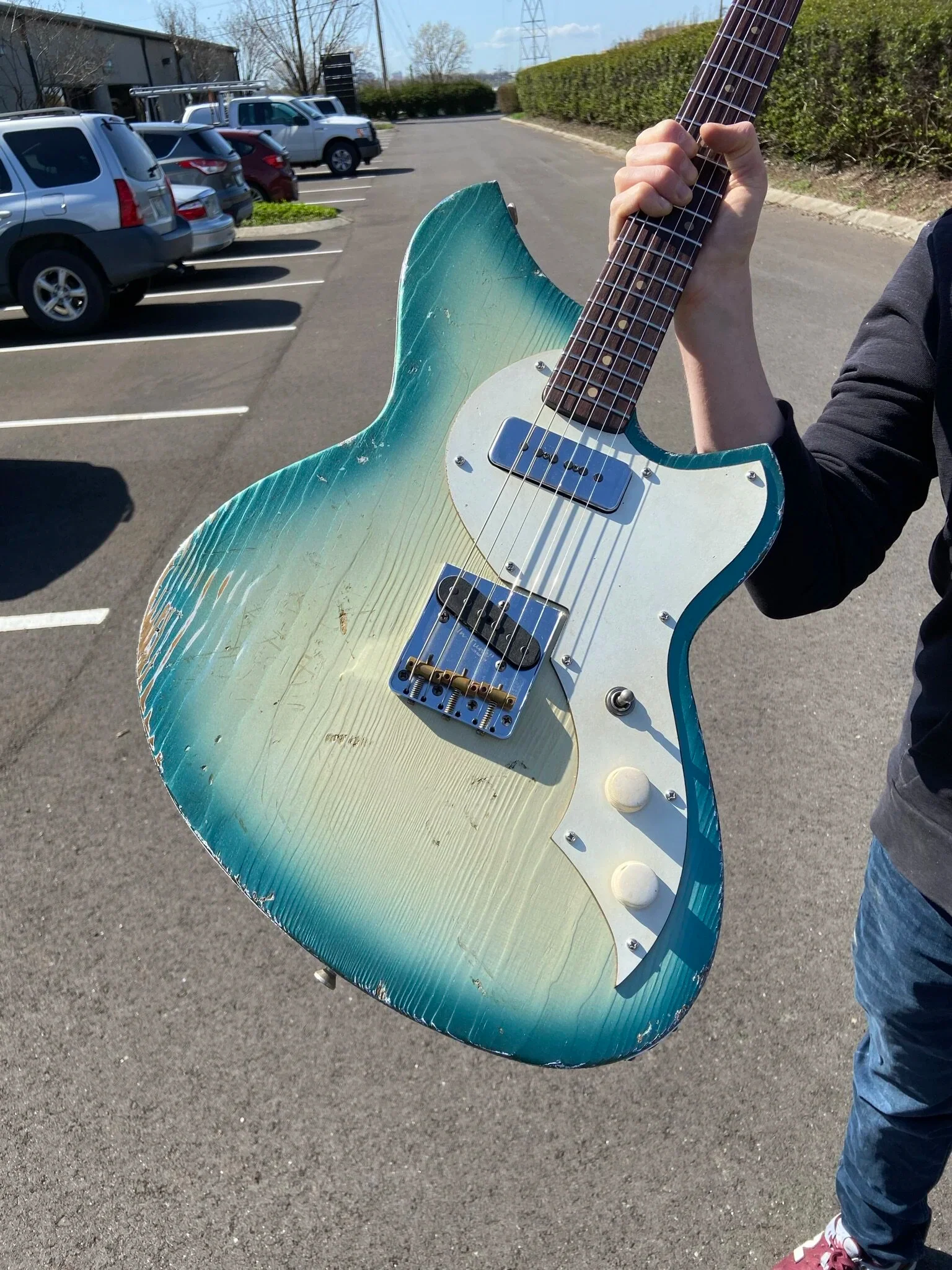 Signature MIRIS T - Aged Pelham Blue Burst