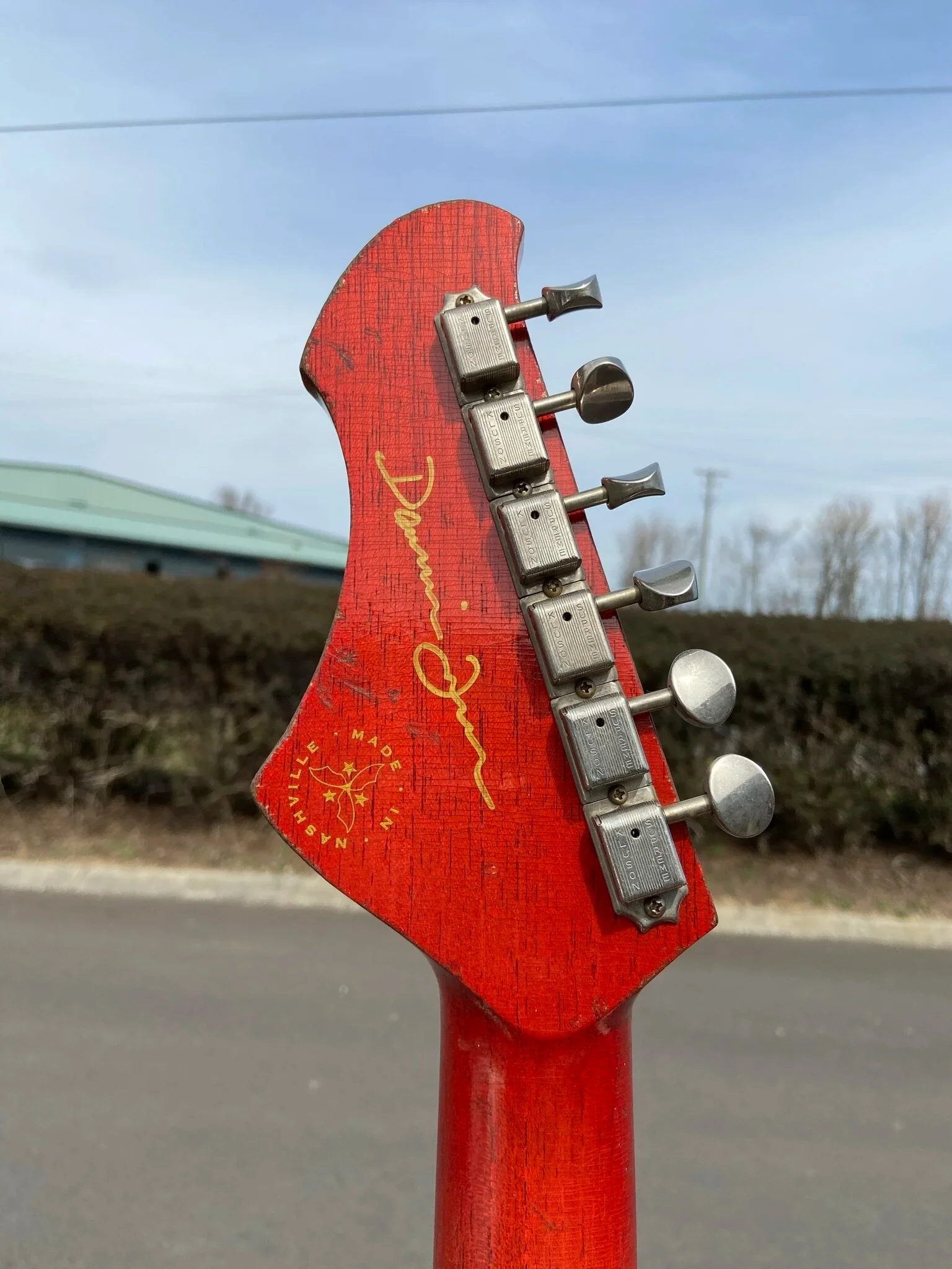 Signature SOLUS H1 - Faded Tea Burst - Image 6