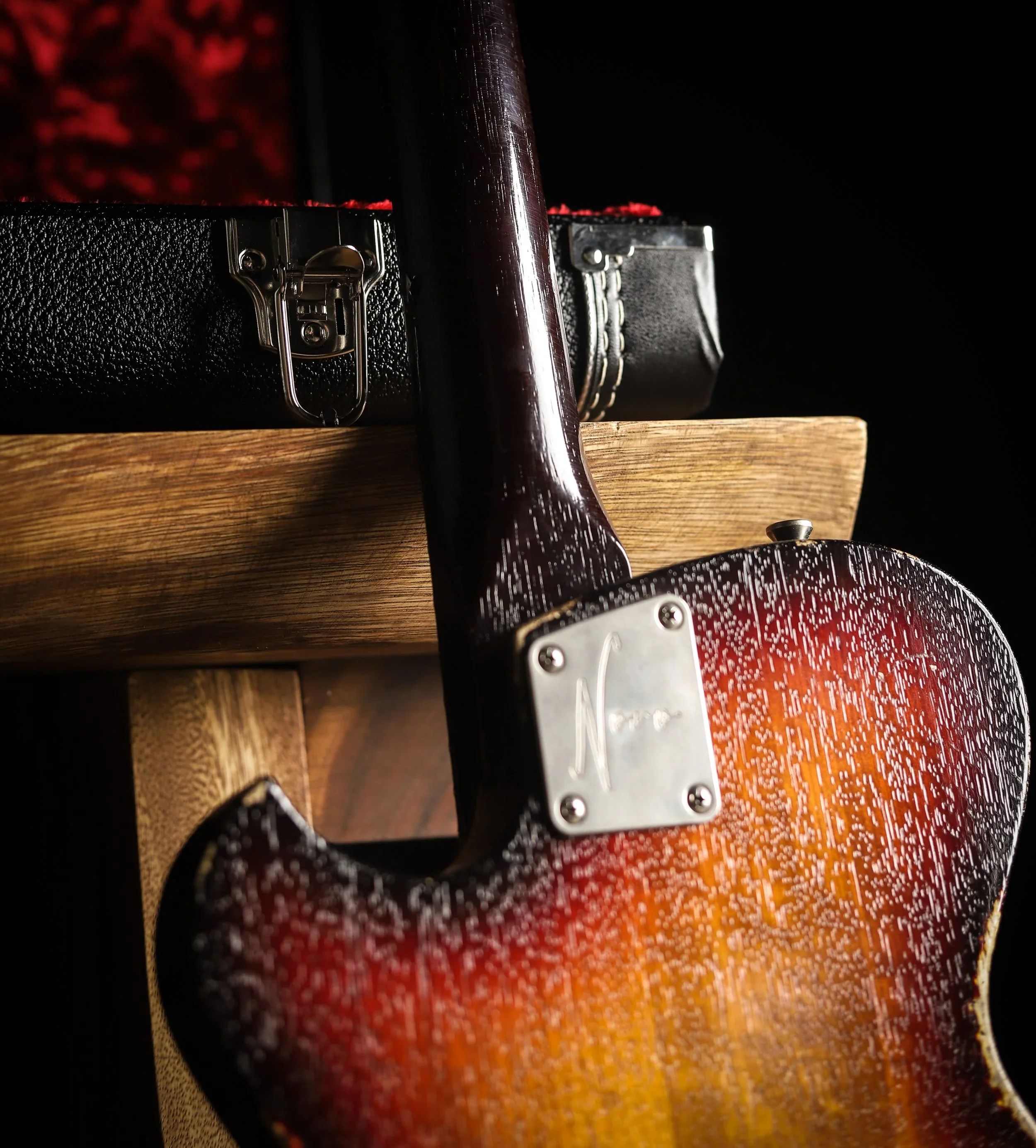 Signature SOLUS M1 - Dark Burst on Korina (3 of 5) - Image 5